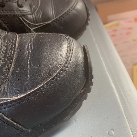 New Balance shoe sneakers size 2 (European 33.5) back leather runner sneakers - Picture 5 of 8